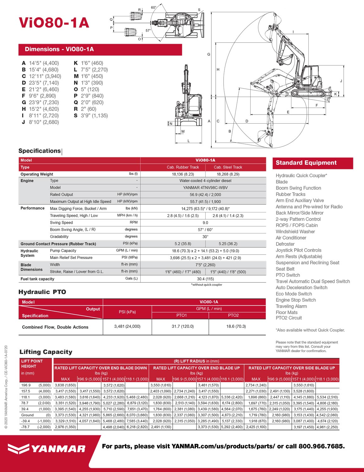 image of Vi080-1A excavator